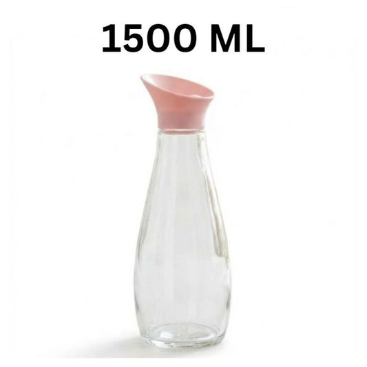 Ziba 1500 ML Glass Pitcher Bottle For Water And Juice