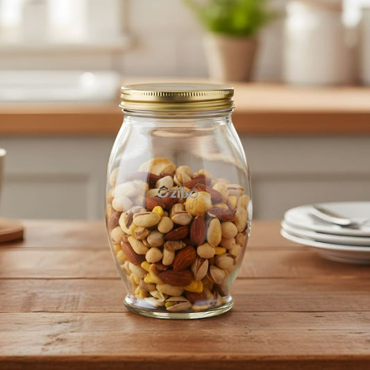 Ziba Airtight 1120 ML XXL Glass Jar