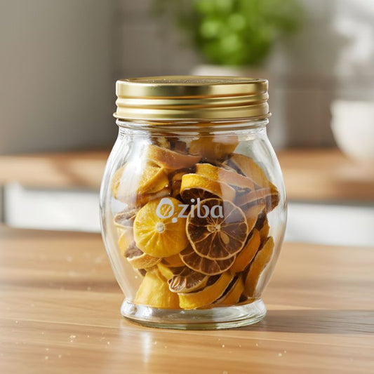Ziba Airtight 320 ML Large Glass Jar