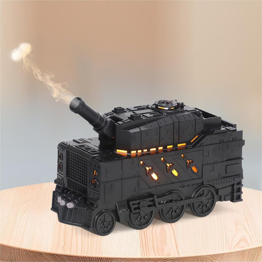 Steam Train Aroma Diffuser LED Mist Humidifier