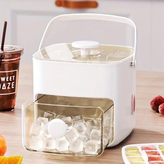 Easy Press Type Ice Cube Bucket