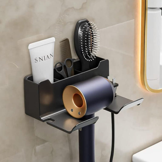 Hair Dryer Holder Wall Mounted Adhesive Stand