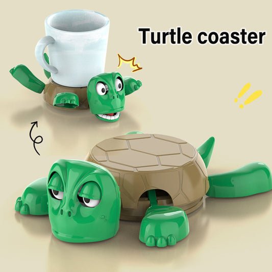 Funny 3D Turtle Coaster Creative Cup Holder