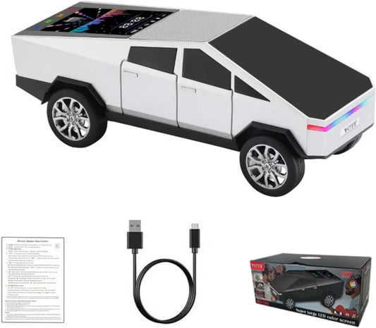 WS-580 18W Bluetooth Speaker Mini RGB Disco Car Speaker