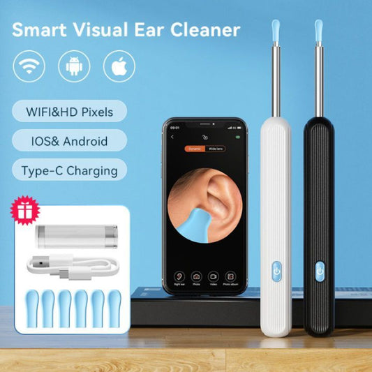 Wireless Ear Cleaner with Camera High Precision Ear Wax Removal Tool