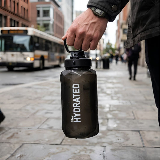 Hydrate Boost Bottle Portable Motivational Water Bottle