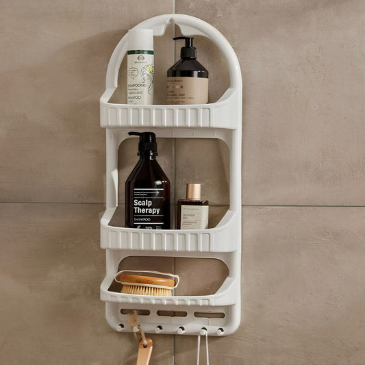 3 Layer Bathroom Shampoo & Shower Caddy Rack Wall Storage Organizer