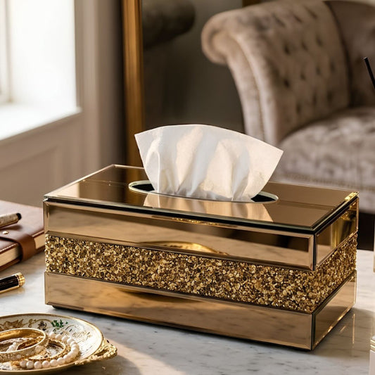 Modern Tissue Box Elegant Decorative Tissue Holder