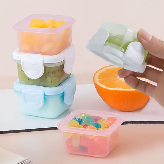 4PCS Mini Storage Container Set Multipurpose Kitchen Organizer