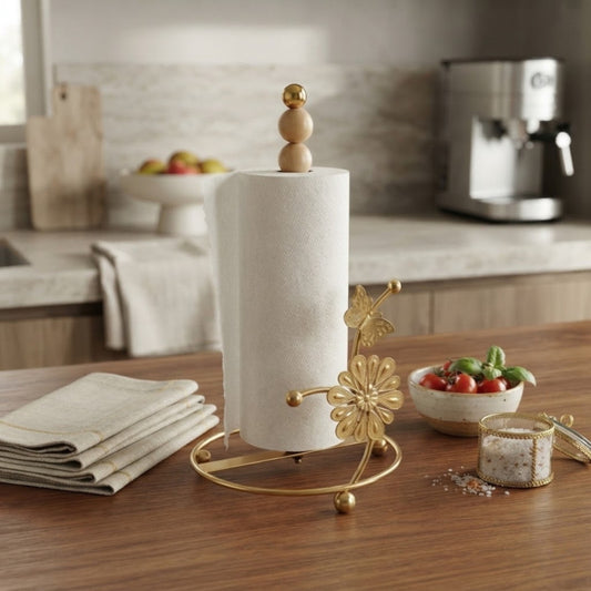 Golden Tissue Roll Holder