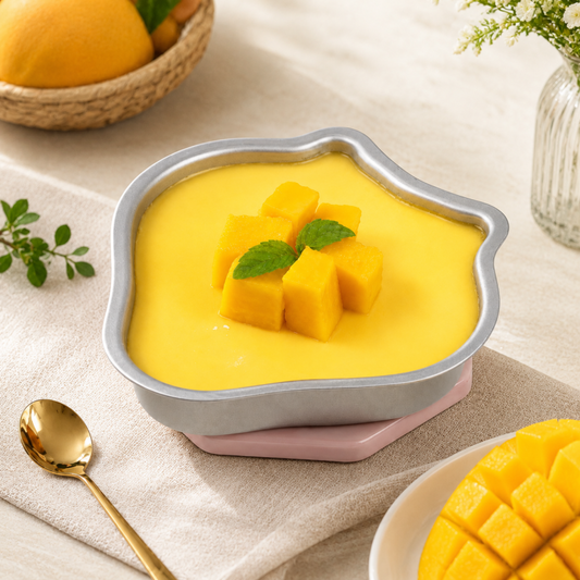 Stainless Steel Pudding Cake Mold Strawberry Shape