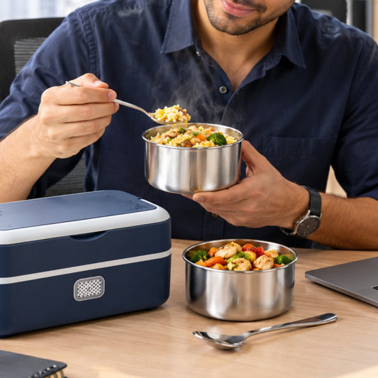 Portable Insulated Food Warmer Box 1.2L