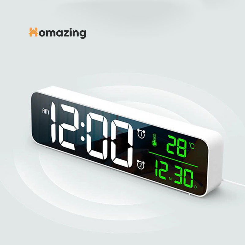 LED Digital Alarm Clock Homazing