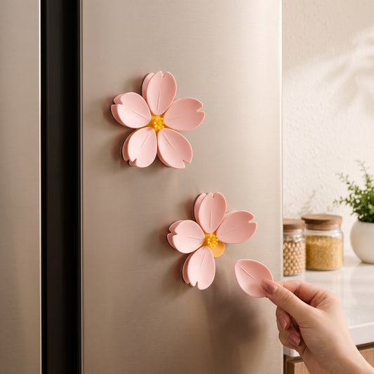 Aesthetic Flower Magnetic Sealing Clip