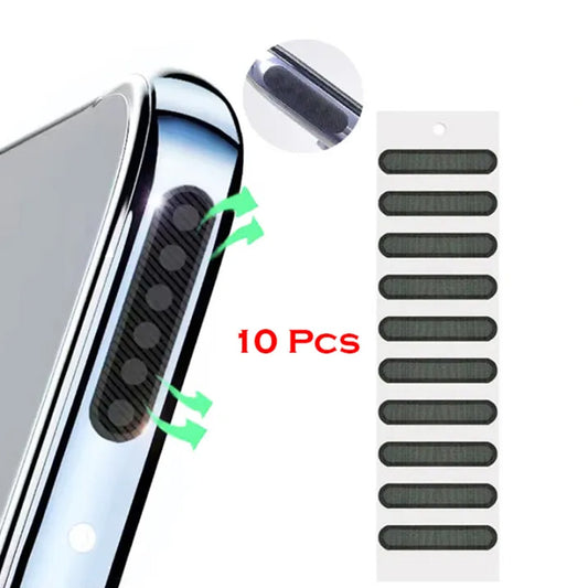 Mobile Phone Speaker Dustproof Net Stickers Pack Of 10