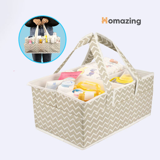 Portable Baby Storage Organizer With Handle