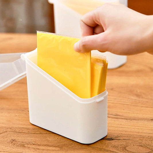 Cheese Storage Container Organizer For Fridge