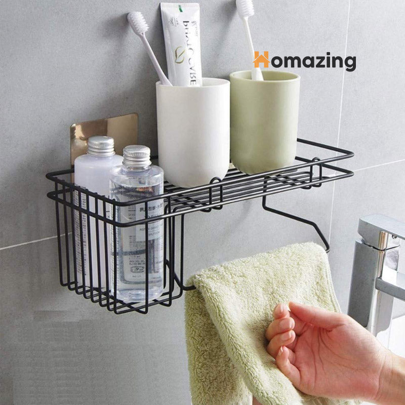 Hanging deals towel rack