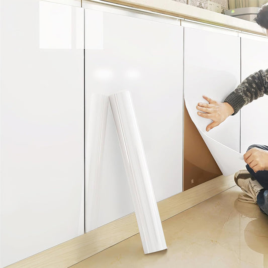 White Adhesive Paper Sheet 60 x 200 cm