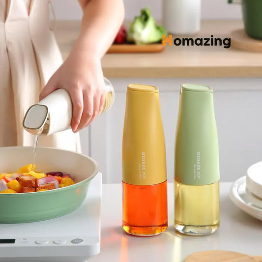 Glass Oil Bottle 400Ml