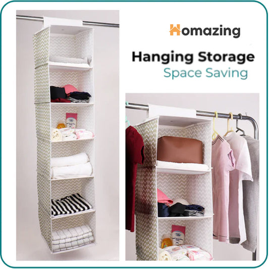 Hanging Storage Organizer 6 Slots