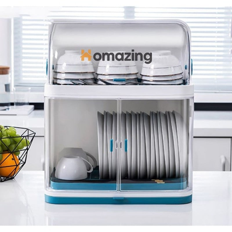 Covered Dish Rack Layer Dust-Safe – Homazing