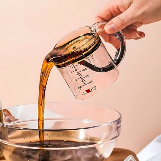 Acrylic 4 In 1 Measuring Cup for Kitchen Use