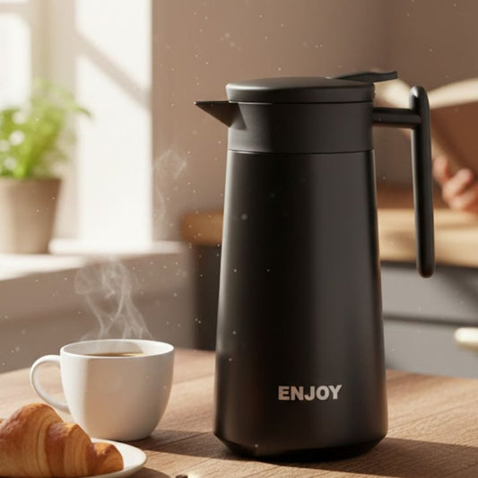 800ml Double Walled Stainless Steel Insulation Kettle