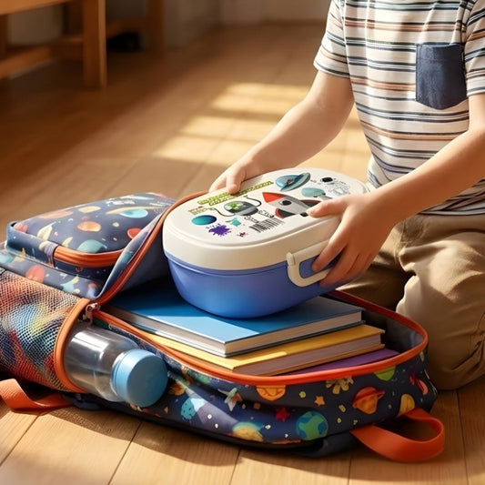 2 Layer Kids Printed Lunchbox