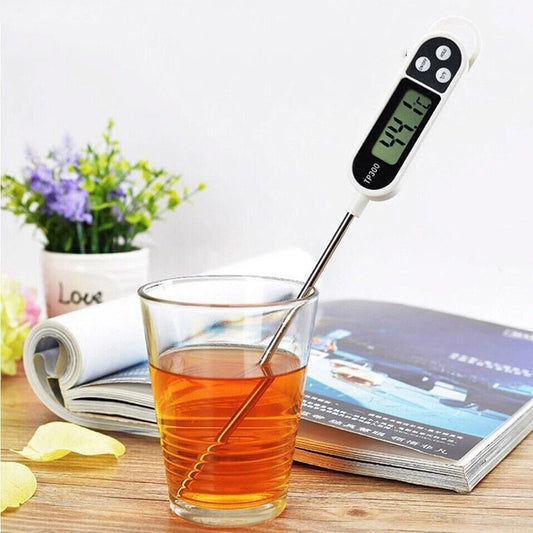 Digital Precision Food Thermometer with LCD Display