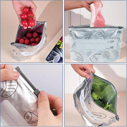 Aluminum Foil Anti-bacterial Preservation Bag Pack of 10