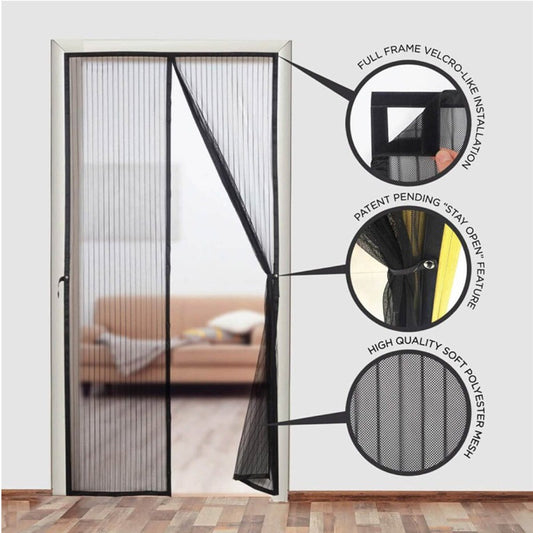 Magnetic Mosquito Screen Door Net Curtain