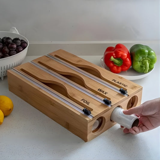 3 in 1 wrap cutter - wooden