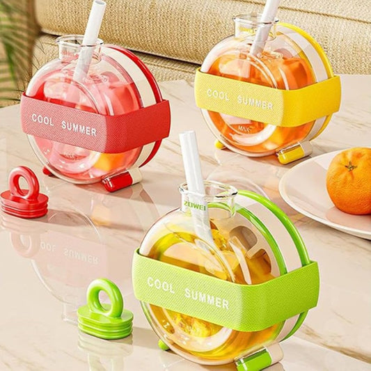 Round Ice Cube Bottle Freezer Ice Storage Bottle