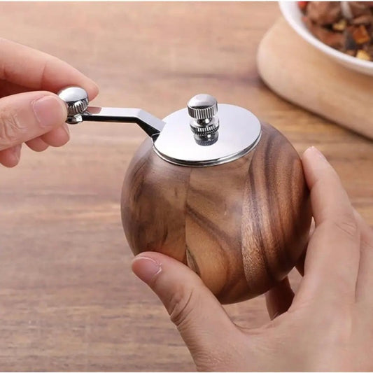 Premium Wooden Pepper & Spice Grinder