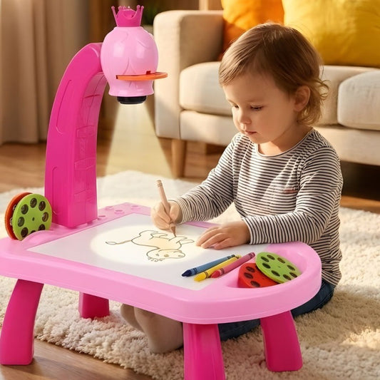 Kids Projector Painting Table – Interactive Art & Drawing Station