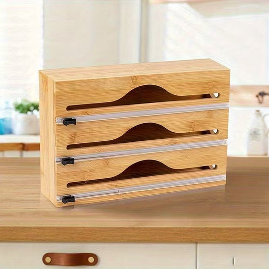 3 in 1 wrap cutter - wooden