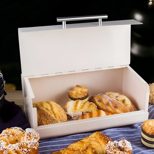 Multifunctional Luxury Metal Bread Storage Box Premium Quality