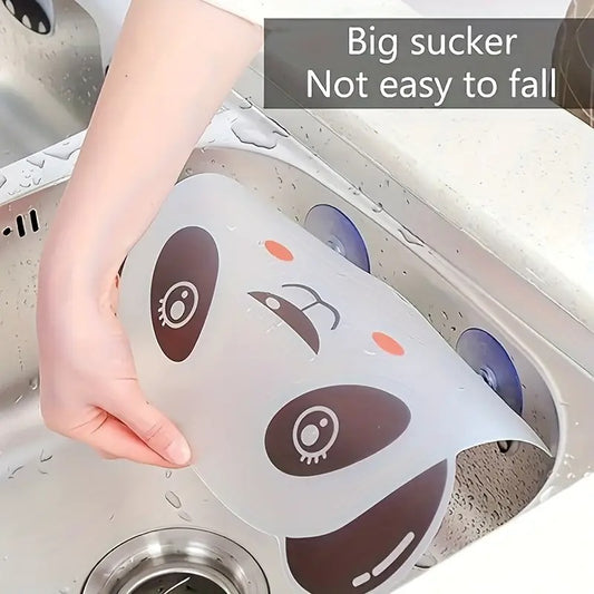 Kitchen water splash guard sink water splash proof - panda