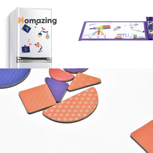 Magnetic Learning Book Educational For Kids-Shape
