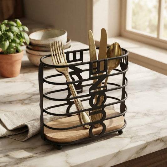 Metal Cutlery Organiser - Homazing
