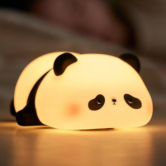 Silicone Sleeping Panda Night Lamp