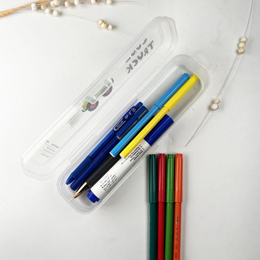 Transparent Stationery Case Box