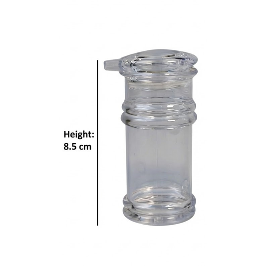 Acrylic Salt & Pepper Shaker Transparent Spice Dispenser