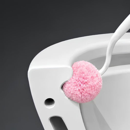 Soft Toilet Bowl Brush Set Wall-Mounted - Homazing
