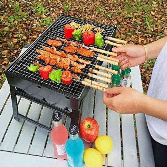 Portable & Foldable BBQ Grill Space Saver