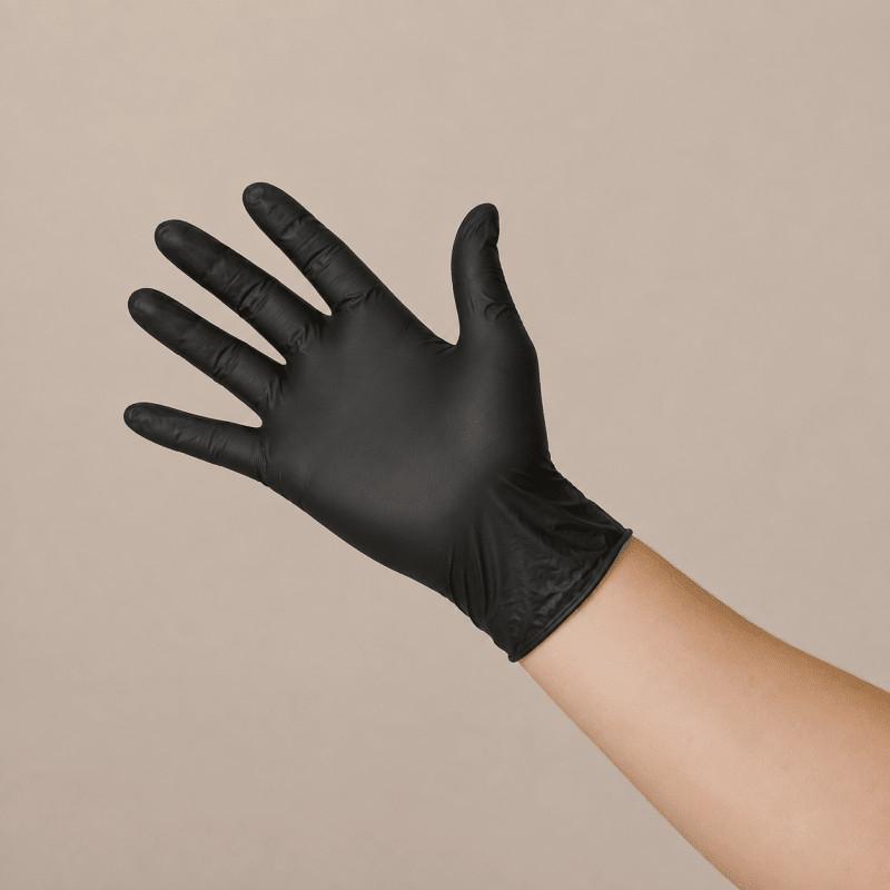 100 Piece Disposable Black Gloves - Homazing