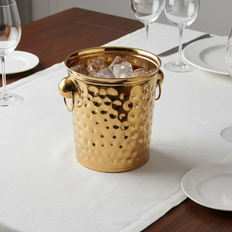 1000ML Ice Cube Bucket Portable Ice Storage Container - Homazing