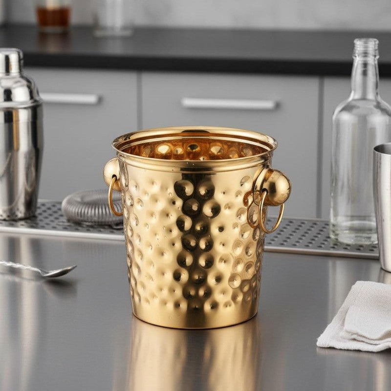 1000ML Ice Cube Bucket Portable Ice Storage Container - Homazing