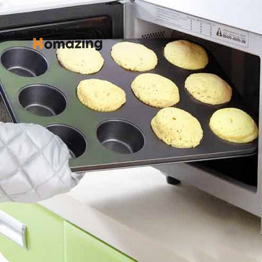 12 Molds Muffin And Cupcake Tray